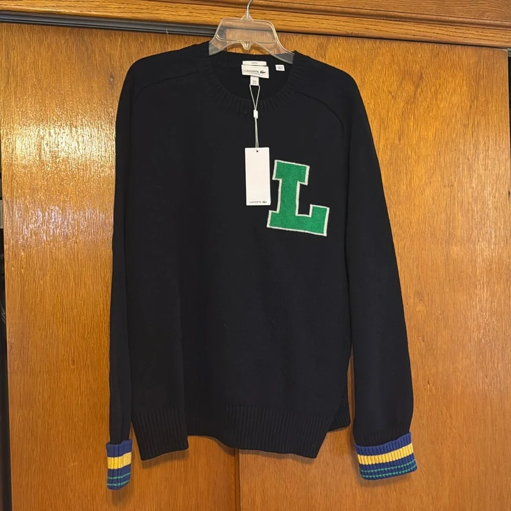 BNWT Lacoste Unisex Wool Sweater - Picture 6 of 9